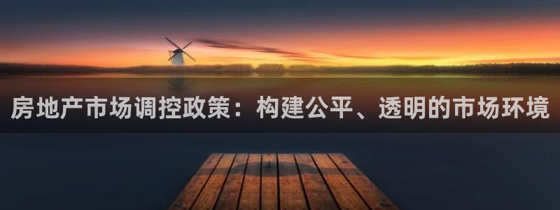 新宝5注册登录：房地产市场调控政策：构建公平、透明的市场环境