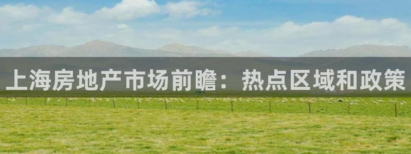 新宝5侹刔：上海房地产市场前瞻：热点区域和政策