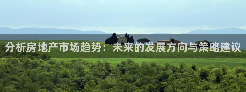 新宝5日：分析房地产市场趋势：未来的发展方向与策略建议