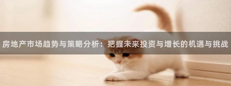新宝5褚74OOO5：房地产市场趋势与策略分析：把握未来投资