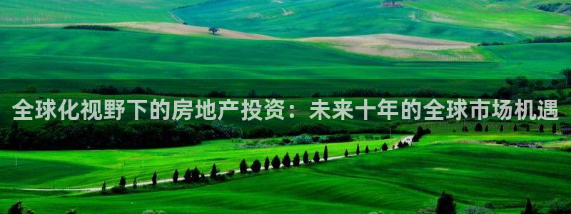 新宝5注册流程：全球化视野下的房地产投资：未来十年的全球市场